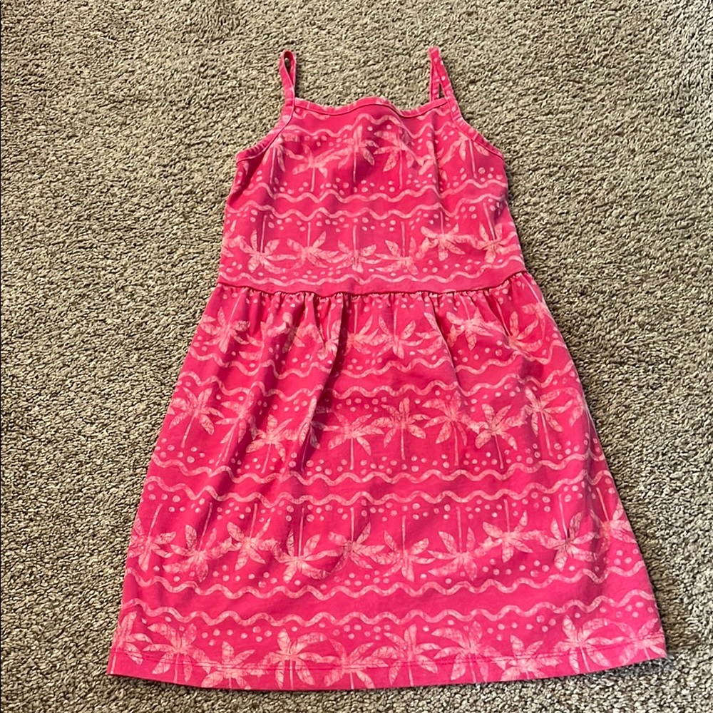 Carter's Pink Pleated Sundress